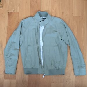 Zara Olive Green Bomber Jacket
